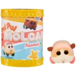Molcar Fuzmols Peluche cochon d'Inde 6cm assortis en tubo 7,5x10cm