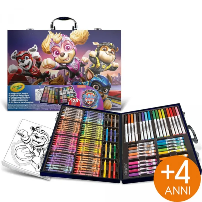 Crayola Mallette Coloriage 115pcs  Pat' Patrouille – Image 2