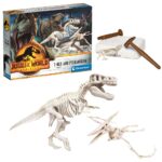 Dinosaures T-Rex et Ptéranodon Jurassic World