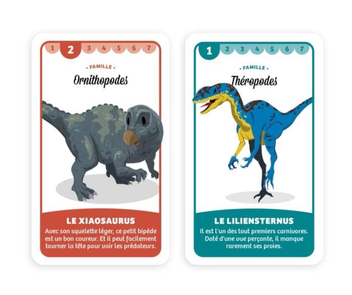 7 familles Les dinosaures – Image 3