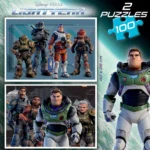 Disney puzzle 2 x 100 pieces - lightyear-Educa – Image 2