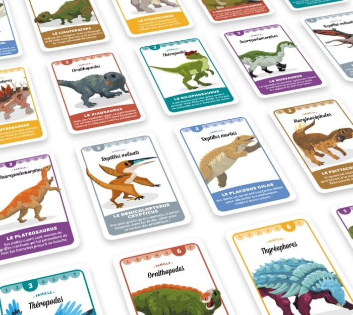 7 familles Les dinosaures – Image 2