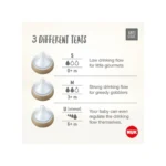 Nuk Biberon Perfect Match 260 ml – Beige – Image 2