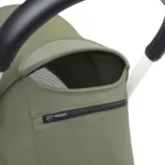 Poussette Stokke YOYO³ Cadre Noir avec pack 6M+ Olive – Image 5