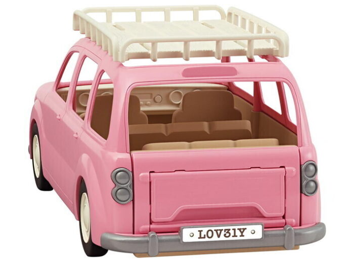 Sylvanian Families - 5535 - Le monospace rose et set de pique-nique – Image 2