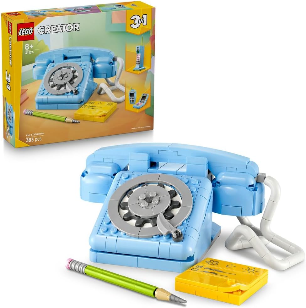 61N173iI0lL._AC_SL1000_ 31174 - LEGO Creator - Le Téléphone Rétro – Image 1