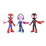 Coffret de 3 figurines géantes 23 cm Marvel Spidey and His Amazing Friends