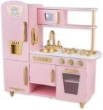 Cuisine rose & gold en bois-TL40025