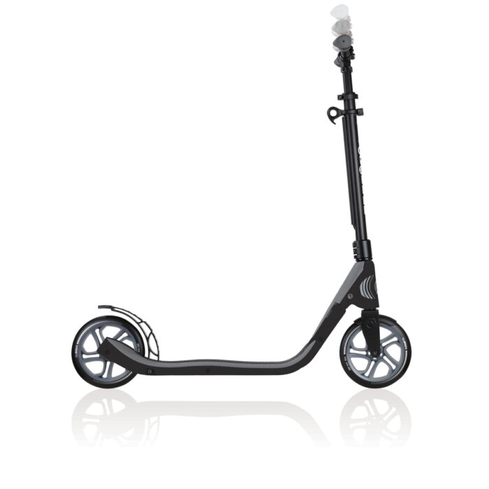 GLOBBER - Trottinette 2 Roues GM 205-180mm Duo ONE NL Pliable Noir-Gris Charbon – Image 4