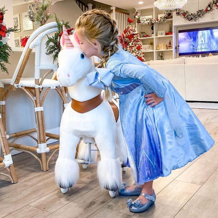 PonyCycle-White Unicorn Age 3-4ans – Image 2