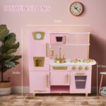 Cuisine rose & gold en bois-TL40025 – Image 6