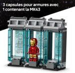 76315 - LEGO® Marvel - Le Laboratoire d’Iron Man : la Salle des Armures – Image 2
