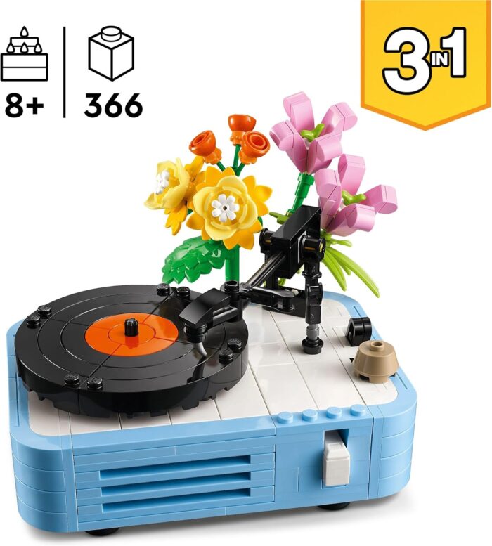 31172-LEGO® Creator - Le tourne-disque et ses fleurs – Image 5