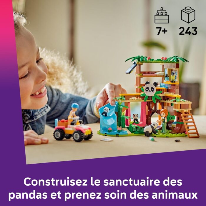 42648 - LEGO® Friends - Le sanctuaire des pandas – Image 4