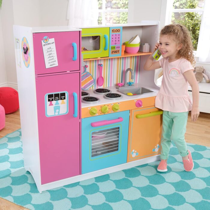 Cuisine multicouleur en bois-TL40027 – Image 2