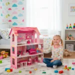 Maisons de poupée en bois -TL403011 – Image 2