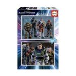 Disney puzzle 2 x 100 pieces - lightyear-Educa