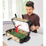 Jeu de Table 50cm : Babyfoot/Hockey 2-en-1 – Image 2