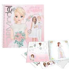 images (3) TOPModel Dress Me Up Stickerbook Wedding – Image 1