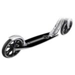 Globber-Trottinette 2 Roues GM 205 NL Deluxe Frein Guidon Argent Vintage – Image 2