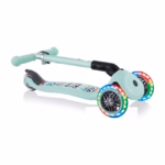 Globber -Wheelies - Trottinette 3 Roues Junior Foldable Fantasy Lights - Vert Menthe – Image 4