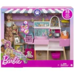 Barbie et son salon de toilettage pour animaux