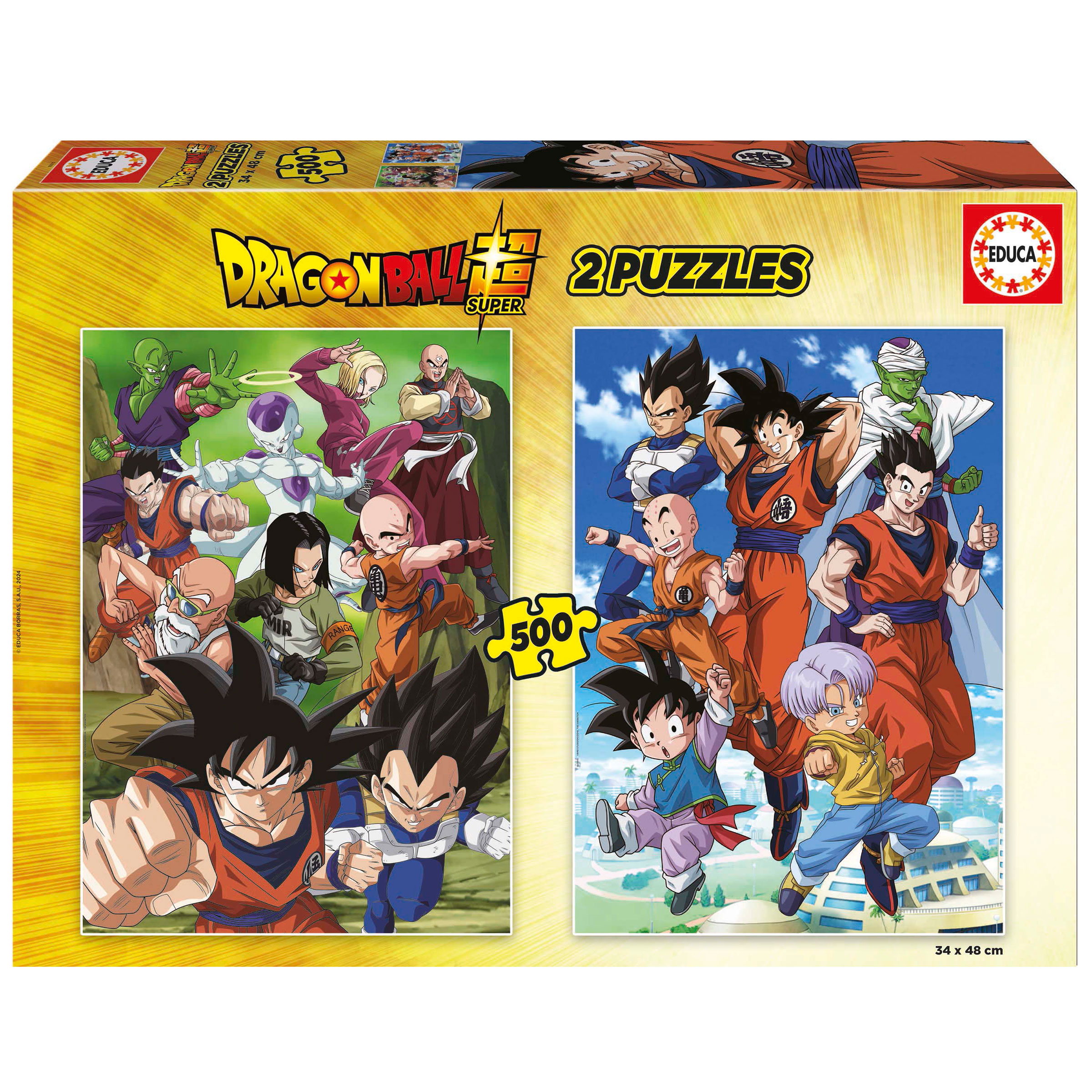 19915_01_high-12 Dragon ball -Puzzle 2x500 pieces – Image 1