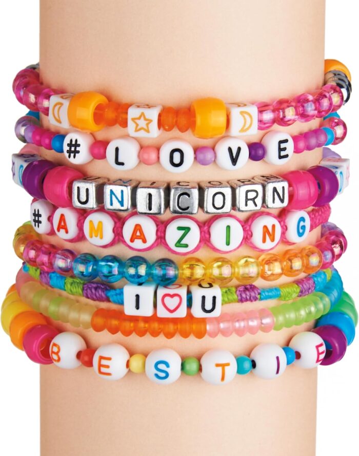 Shimmer 'N Sparkle ABC Fashion Bead Bracelets - Over 700 pcs – Image 3