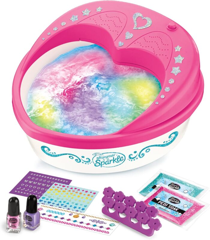 Shimmer 'n Sparkle SNS  5 in 1 Light Up Super Spa Salon – Image 4