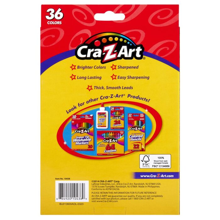 36 Coloured Pencils – Image 2