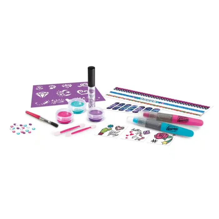 Shimmer ‘n Sparkle 3in1 Ultimate Glitter Beauty Set – Image 3