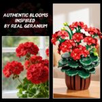 CUBIMANA SC8809 – Géranium décoratif à assembler – Image 2