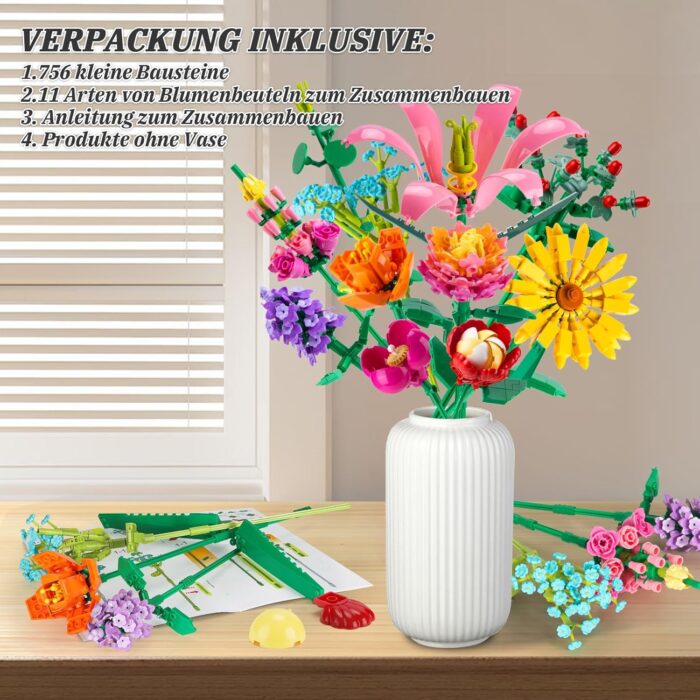 Flower Clusters 11827 – Jeu de construction floral – Image 4