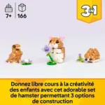31376 - LEGO® Creator - L’adorable hamster et la fleur – Image 3