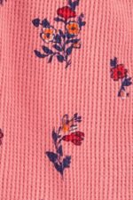 grenouillère en cotton Baby Floral 6mois – Image 2