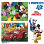 EDUCA-Disney puzzle 2 x 20 pieces - Mickey Mouse Fun House – Image 2