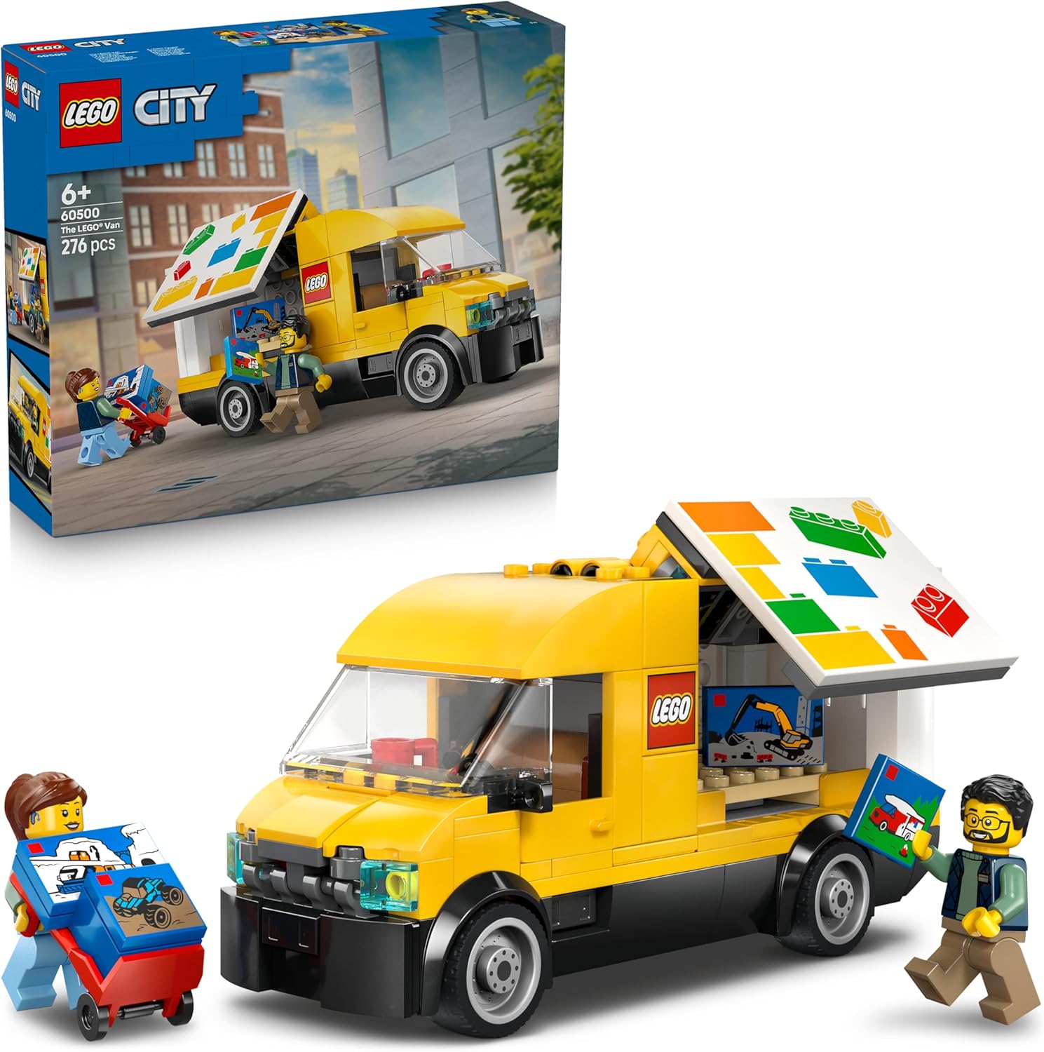 81u1UBECtvL._AC_SL1500_ 60500 - LEGO® City - Le van LEGO® – Image 1