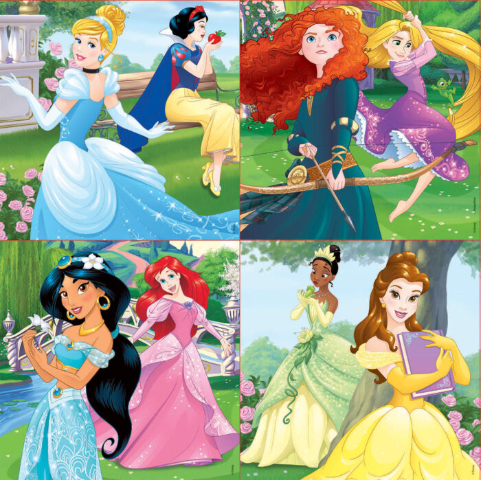 Disney Princesses -4 Puzzles Progressif(12-16-20-25) – Image 3