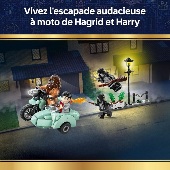 76459 - LEGO® Harry Potter™ - Hagrid™ et Harry s’échappent de Privet Drive – Image 5