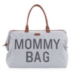 Mommy Bag Canvas Gris - CHILDHOME