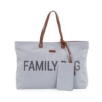 Childhome - Family Bag Sac A Langer - Canvas - Gris – Image 6