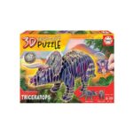 EDUCA-Triceratops 3D Creature Puzzle 67 PCS – Image 2