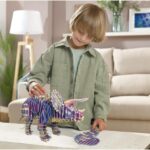 EDUCA-Triceratops 3D Creature Puzzle 67 PCS