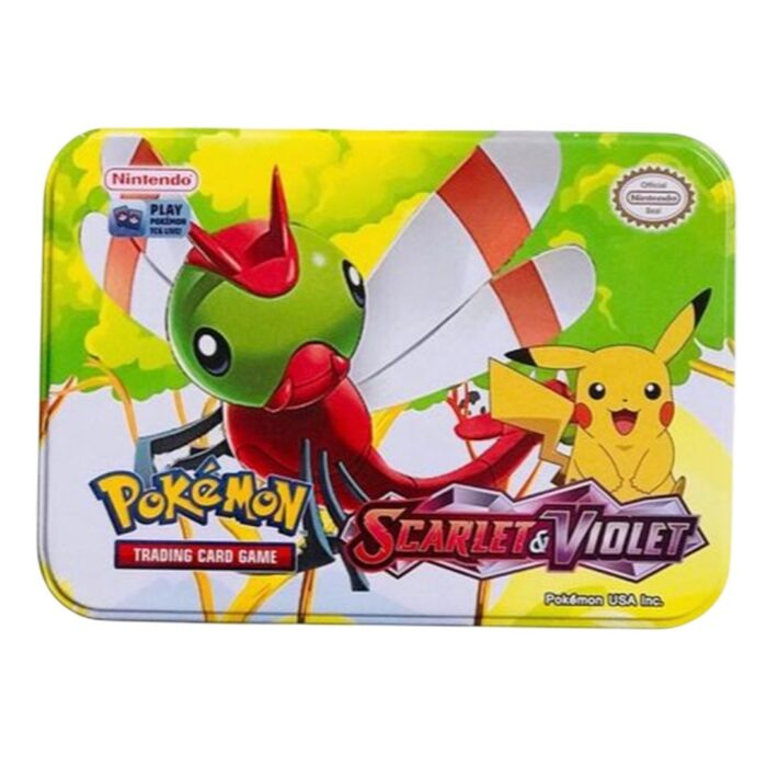 Boîte Pokémon en métal- 140 cartes – Image 3