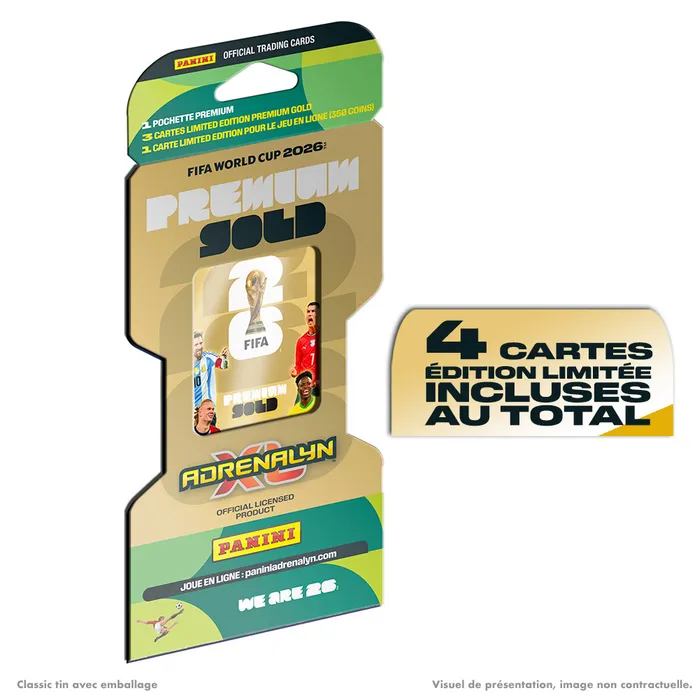 005461kborofgd_03 Premium Gold blister coupe du monde 2026 adrenalyn XL – Image 1