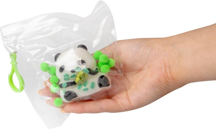 squishy SCRUNCHEMS PANDA COLLANT ET MOUSSEUX – Image 4