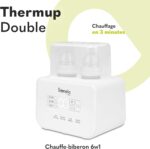 Lionelo Thermup Double White — Chauffe-biberon double 6en1 – Image 6