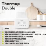 Lionelo Thermup Double White — Chauffe-biberon double 6en1 – Image 2