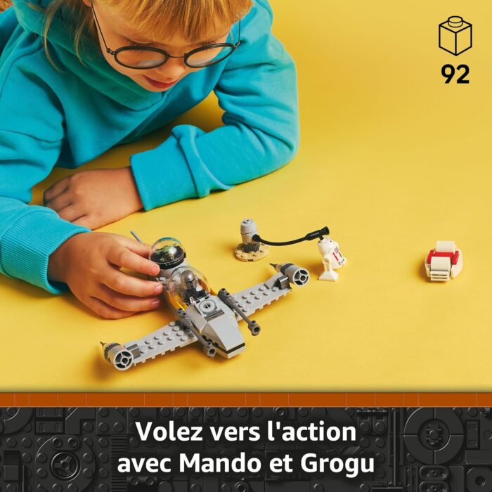 75410 - LEGO® Star Wars TM - Le chasseur N-1 de Mando et Grogu – Image 5
