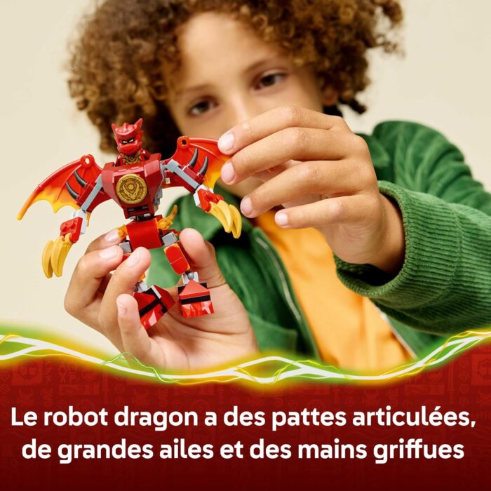 71851 - LEGO® NINJAGO - Pack de combat : le robot dragon de Kai – Image 6